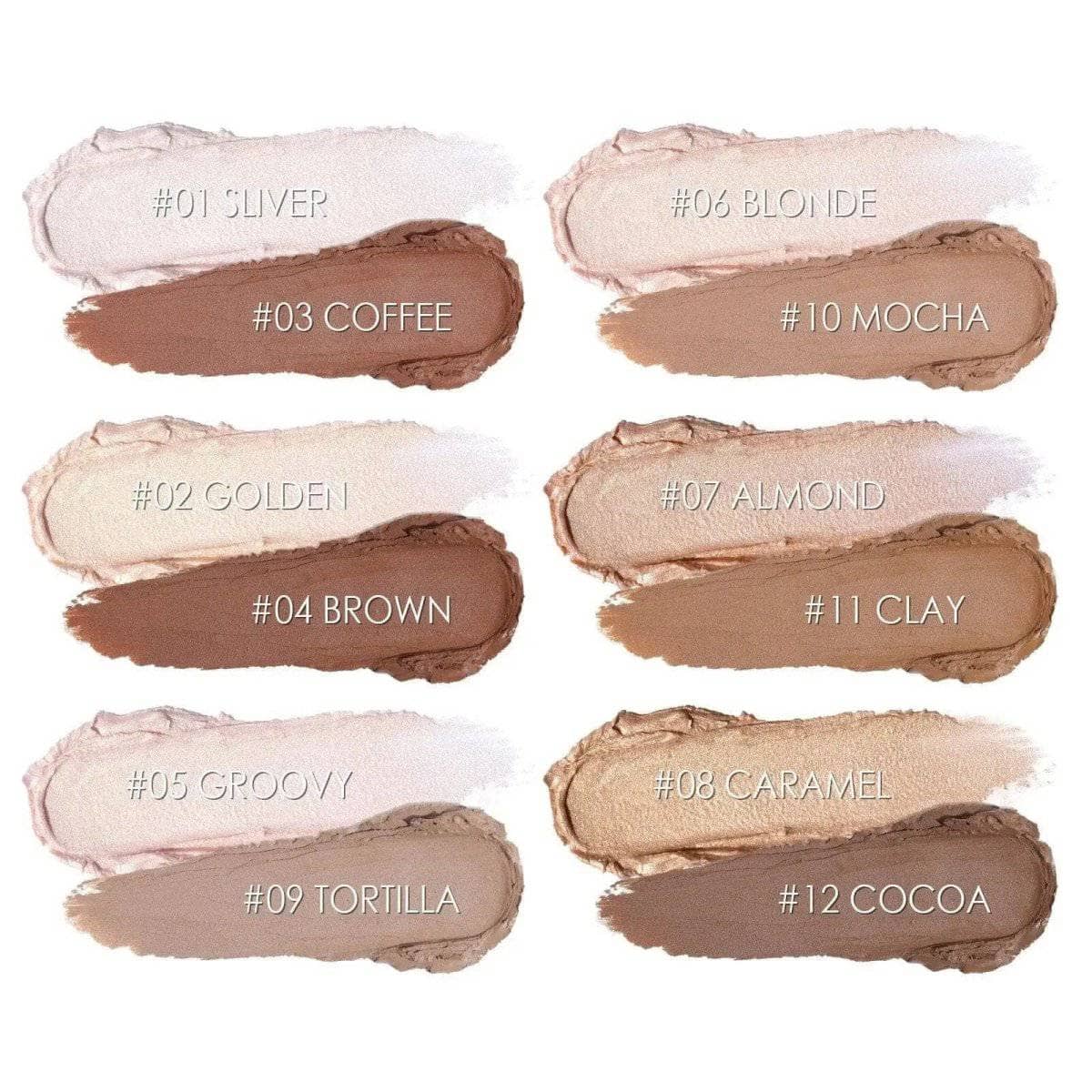 2pcs Contour Foundation Stick #2#4 - Image 20