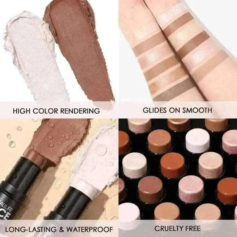 2pcs Contour Foundation Stick #6#10 - Image 26