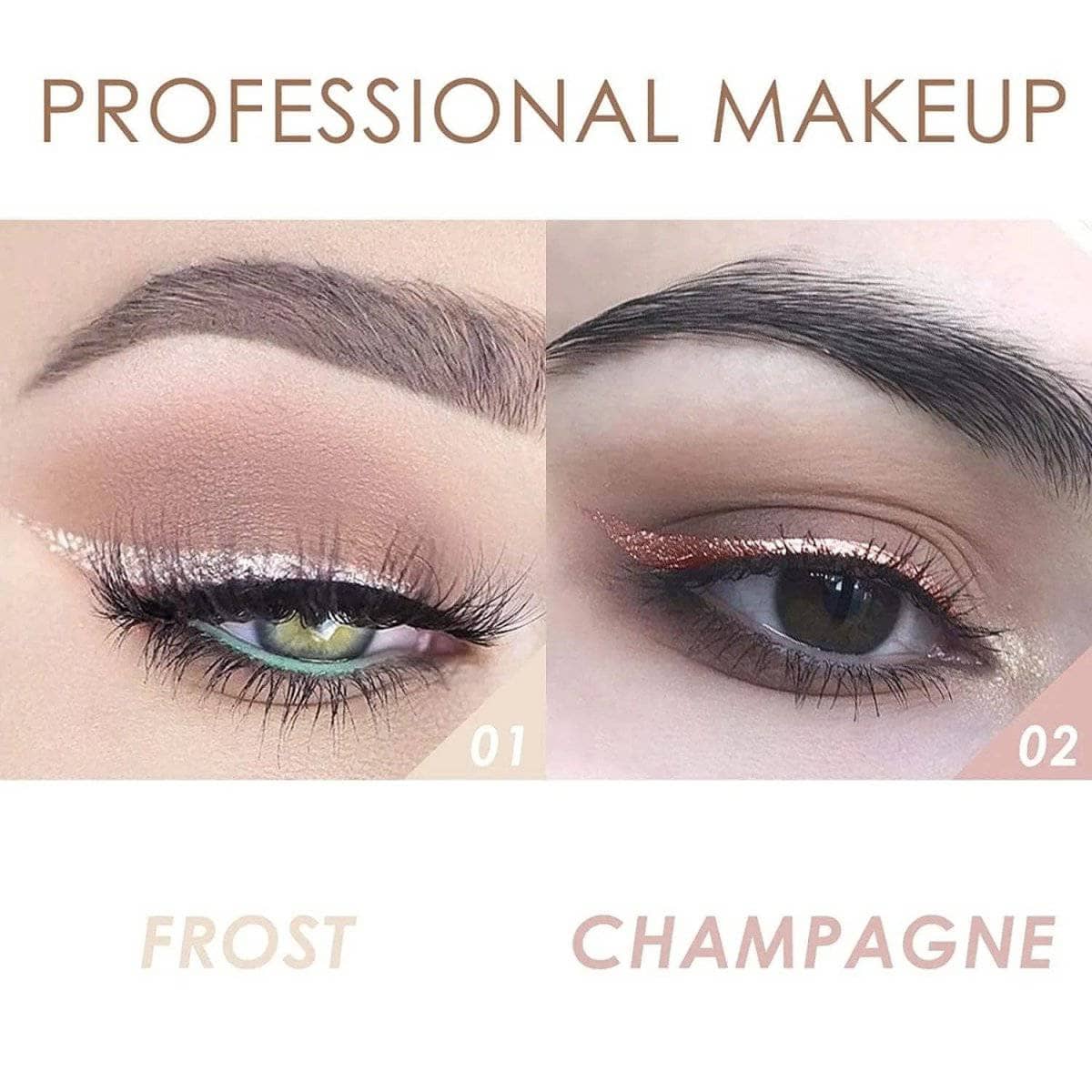 2Pcs Glitter Eyeliner Pen Kit（#1 & #2) - Image 5