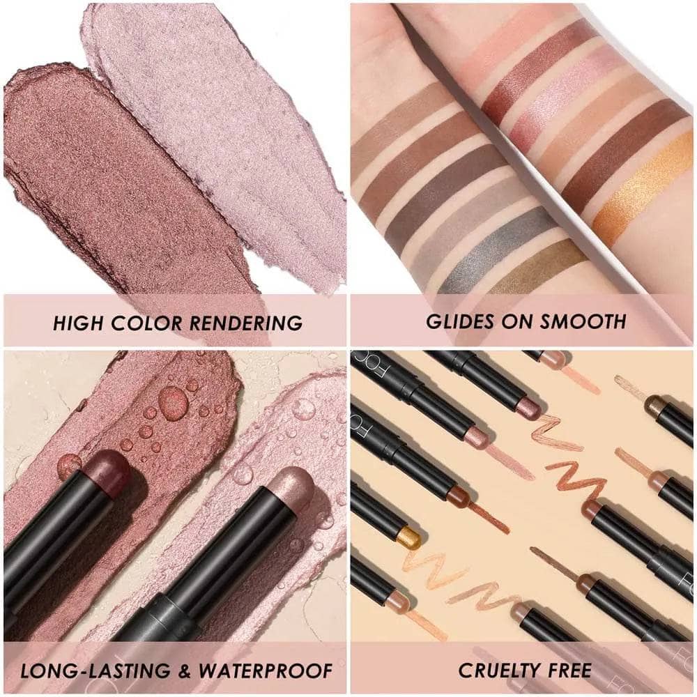2Pcs Glitter Eyeliner Pen Kit(#14 & #15) - Image 7