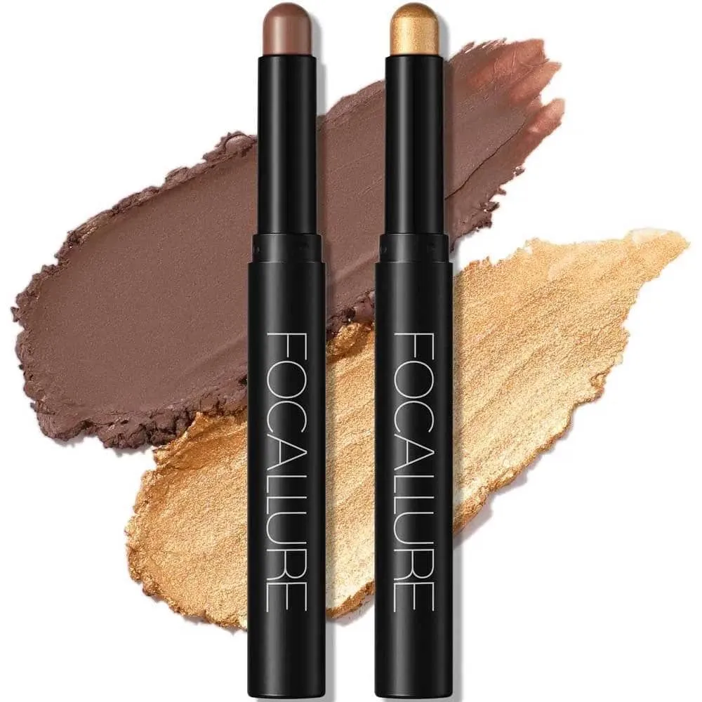 2Pcs Shimmer Cream-Eyeshadow Stick Kit（#8 & #10） - Image 17