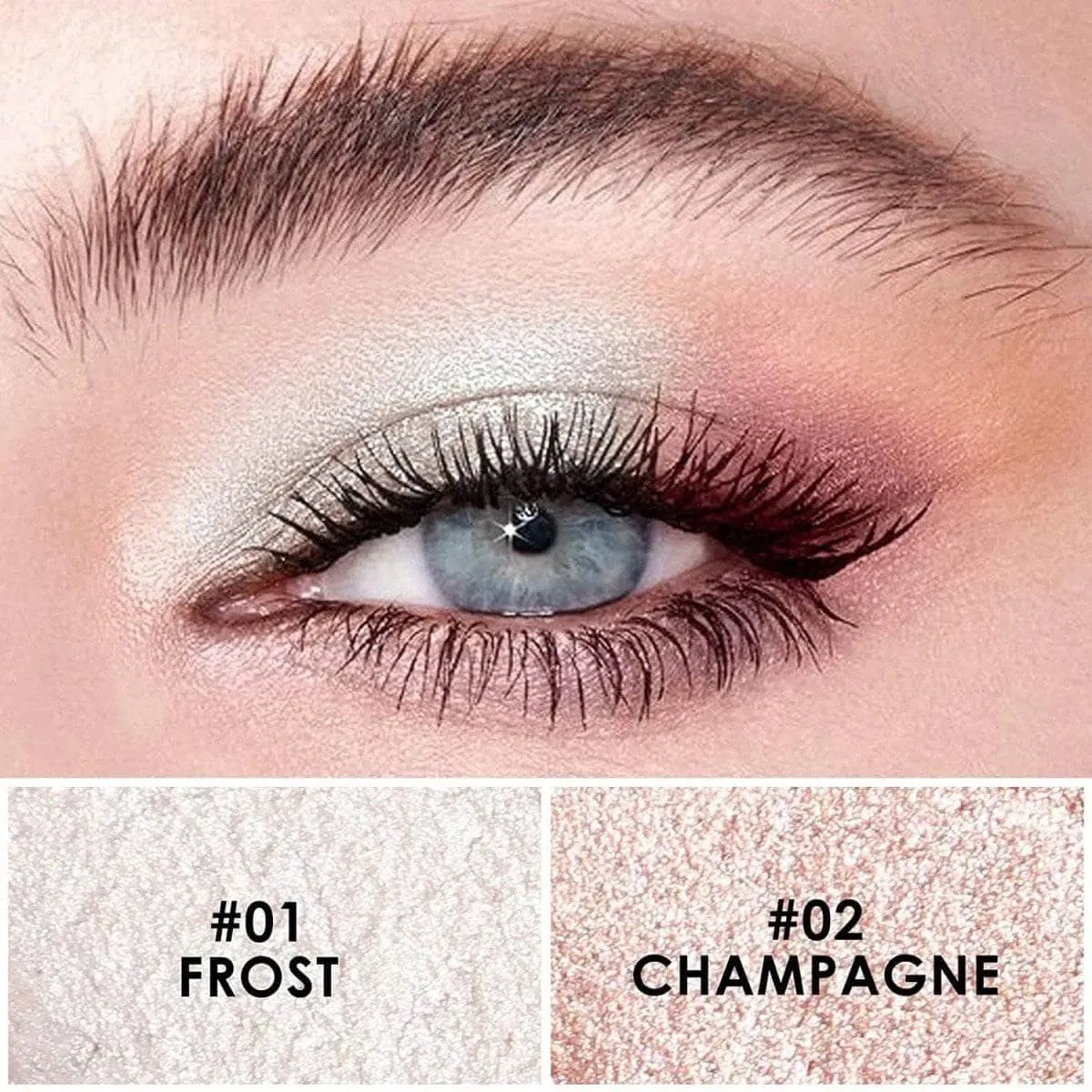 2Pcs Shimmer Cream-Eyeshadow Stick Kit（#8 & #10） - Image 9