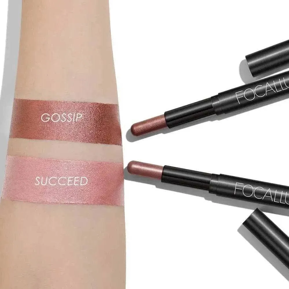 2Pcs Shimmer Cream-Eyeshadow Stick Kit(#14 & #15) - Image 4