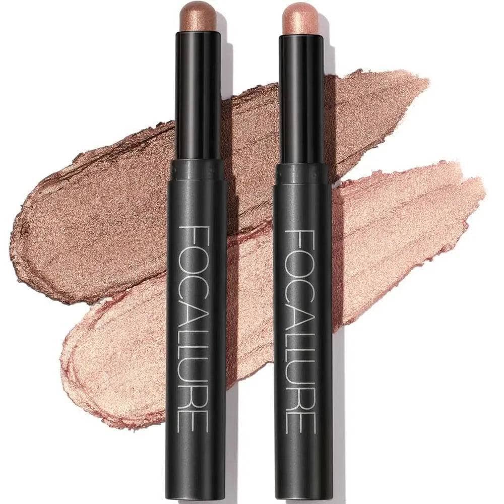 2Pcs Shimmer Cream-Eyeshadow Stick Kit(#17 & #18) - Image 10