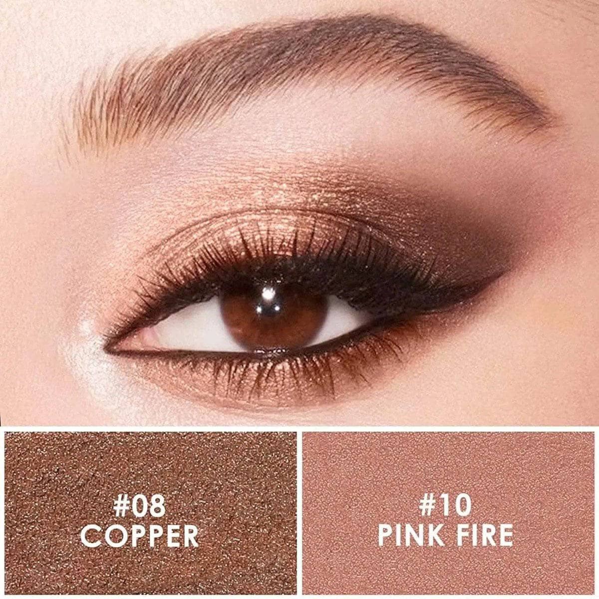 2Pcs Shimmer Cream-Eyeshadow Stick Kit(#17 & #18) - Image 12
