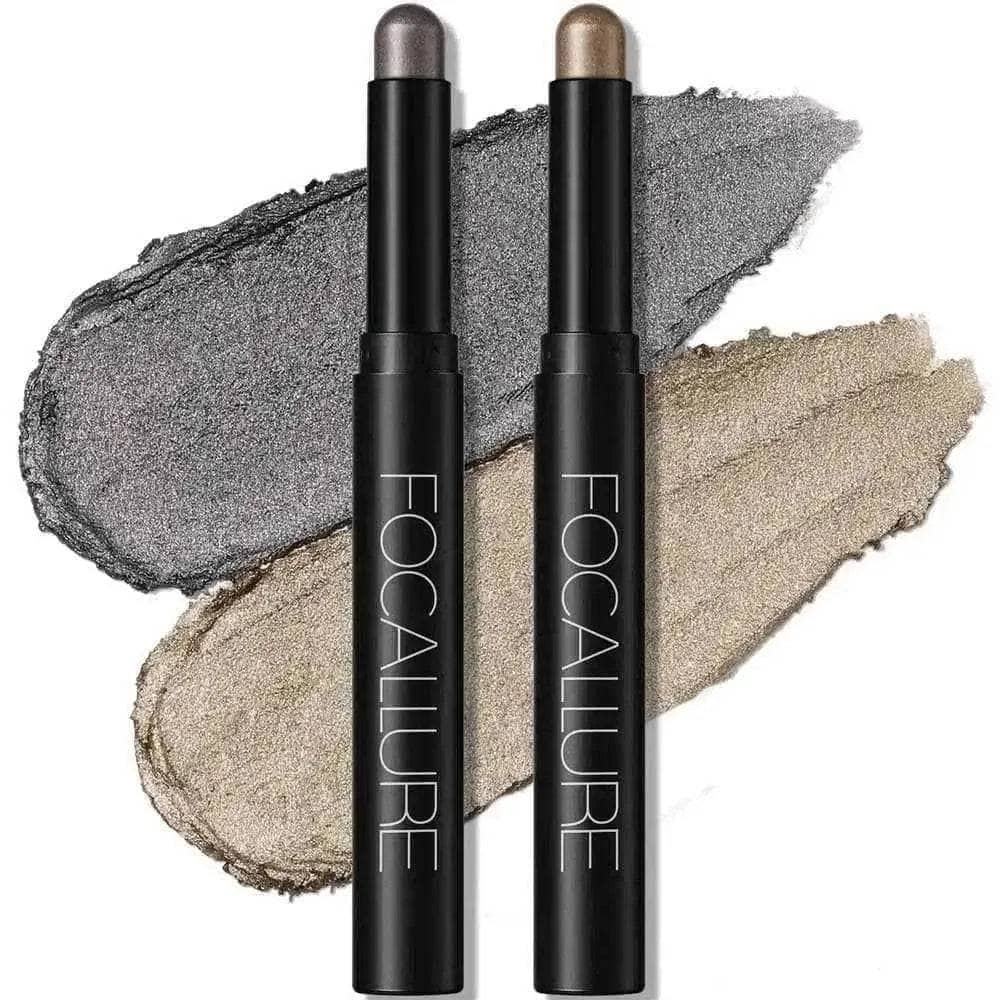 2Pcs Shimmer Cream-Eyeshadow Stick Kit(#17 & #18) - Image 25
