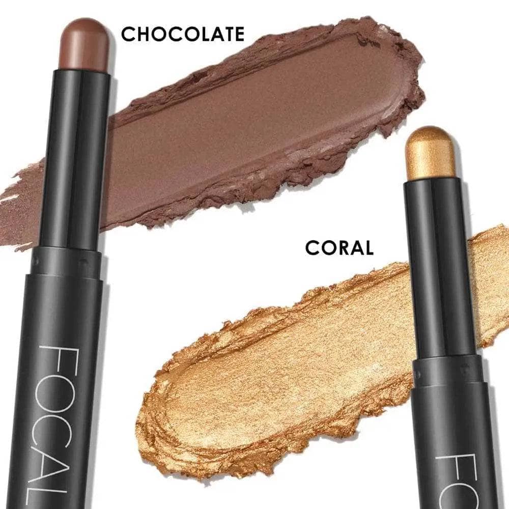 2Pcs Shimmer Cream-Eyeshadow Stick Kit(#17 & #18) - Image 5