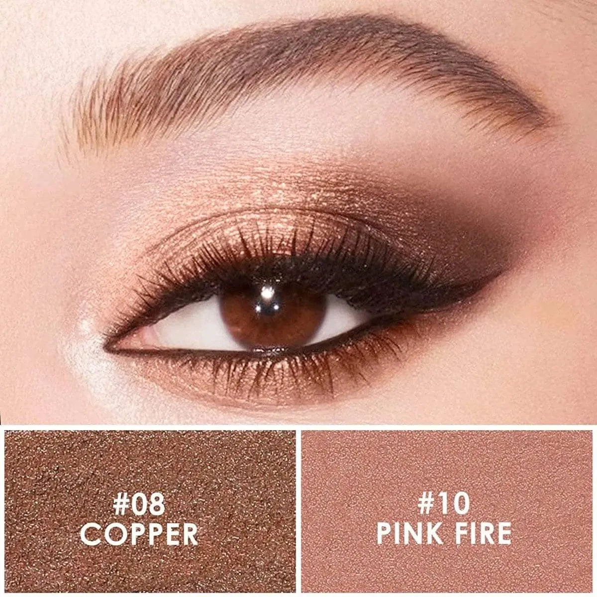 2Pcs Shimmer Cream-Eyeshadow Stick Kit（#19 & #22） - Image 12