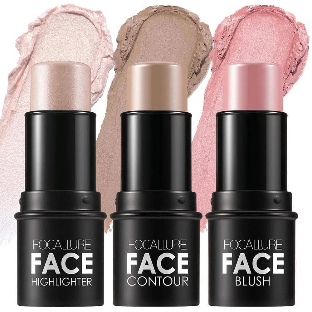 3Pcs Contour Makeup Kit - Image 13