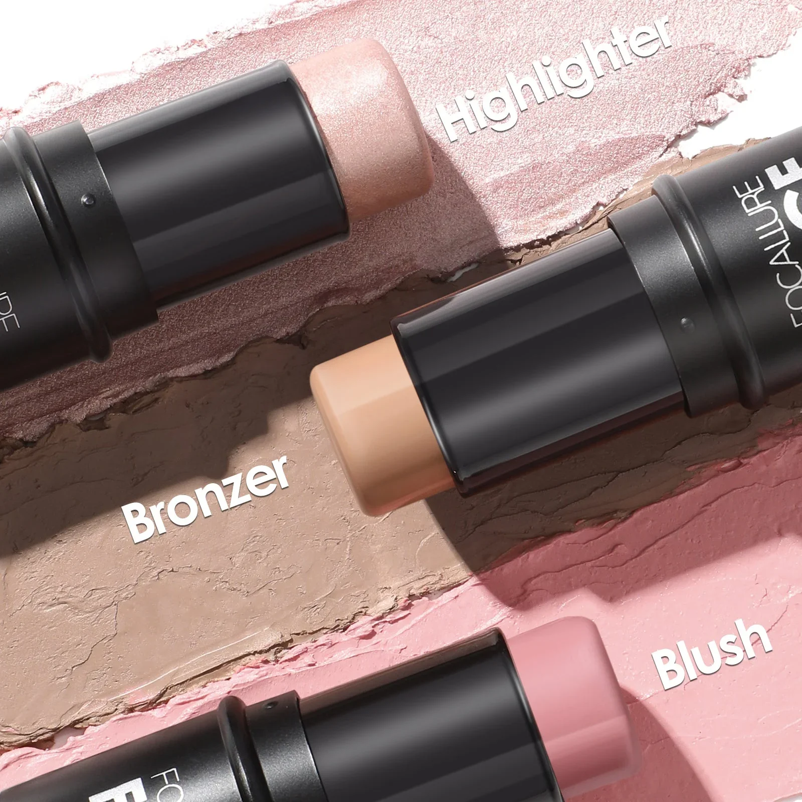 3Pcs Contour Makeup Kit - Image 14