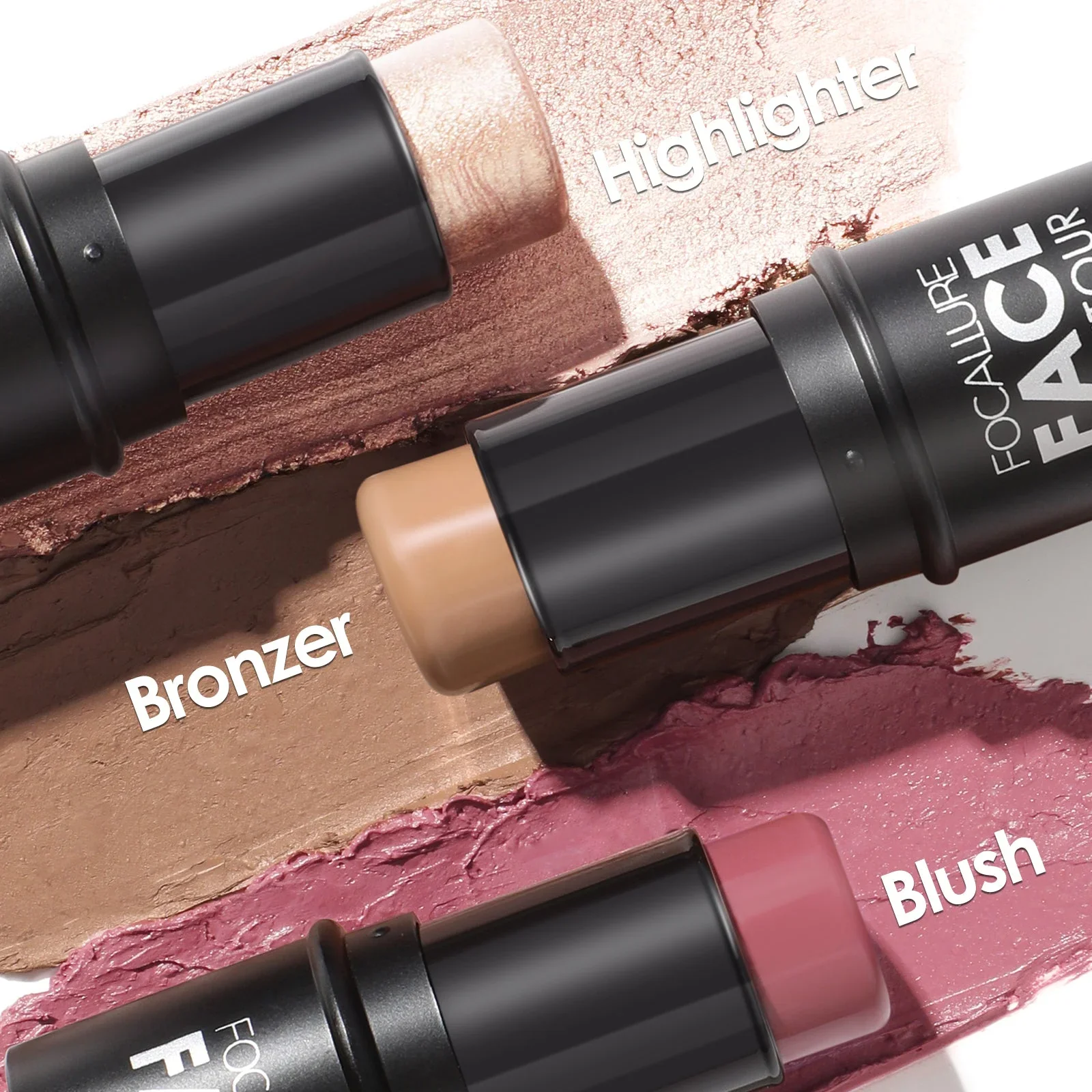 3Pcs Contour Makeup Kit - Image 19
