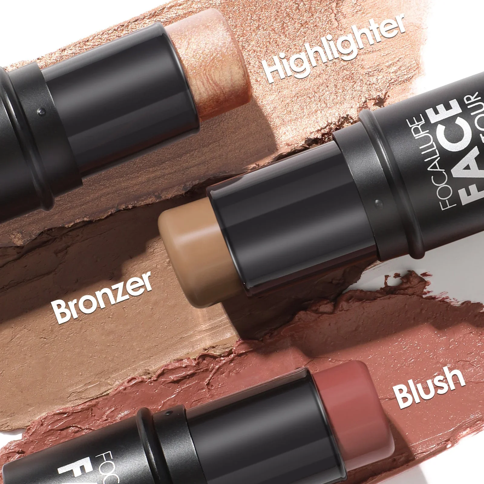 3Pcs Contour Makeup Kit - Image 25