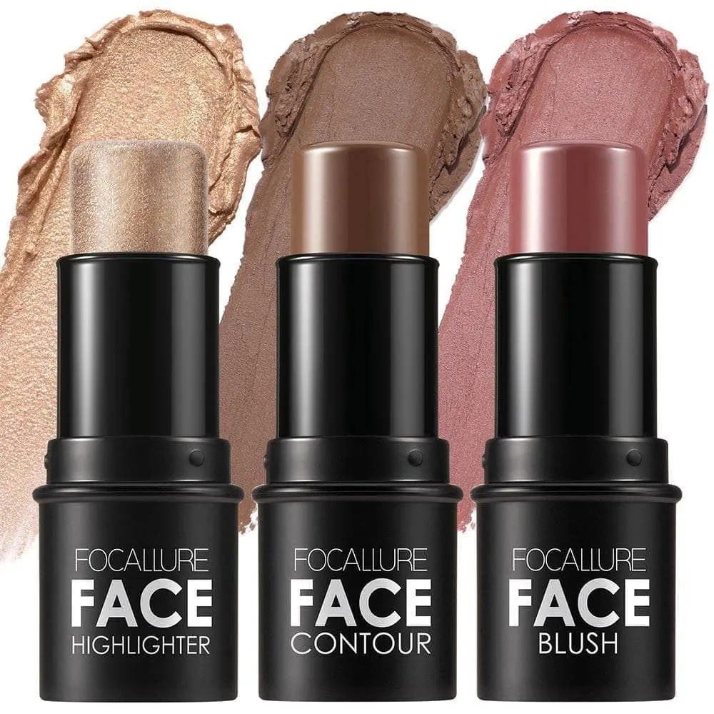 3Pcs Contour Makeup Kit - Image 30