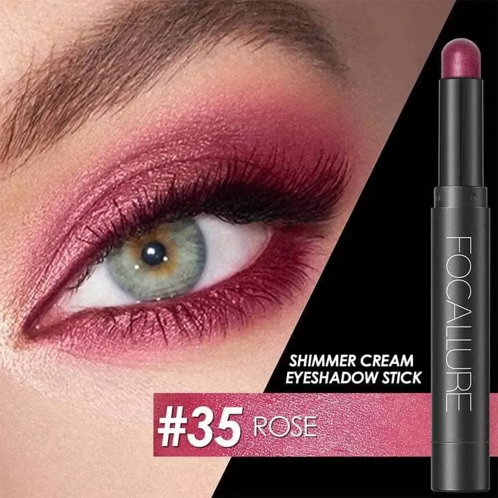 6pcs Shimmer Cream-Eyeshadow Stick Set #13-18 - Image 13