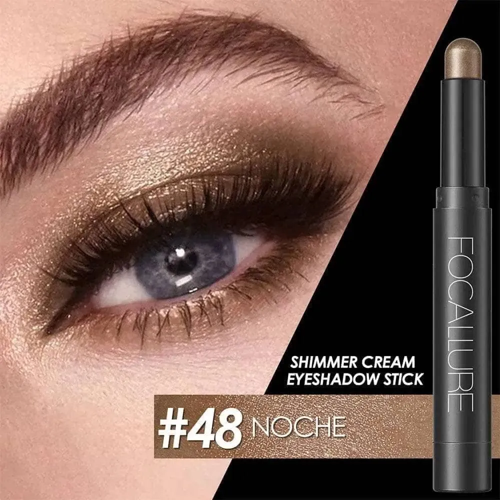 6pcs Shimmer Cream-Eyeshadow Stick Set #13-18 - Image 28
