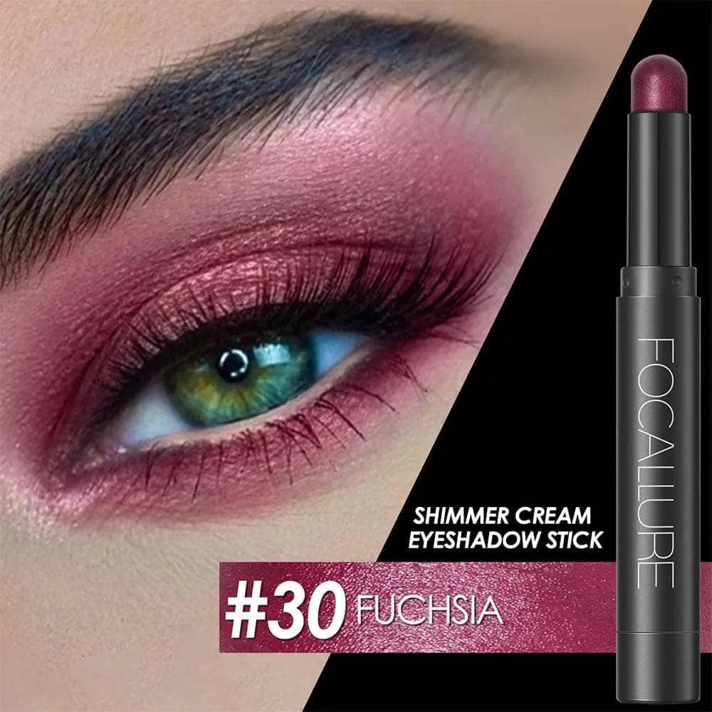 6pcs Shimmer Cream-Eyeshadow Stick Set #7-12 - Image 14