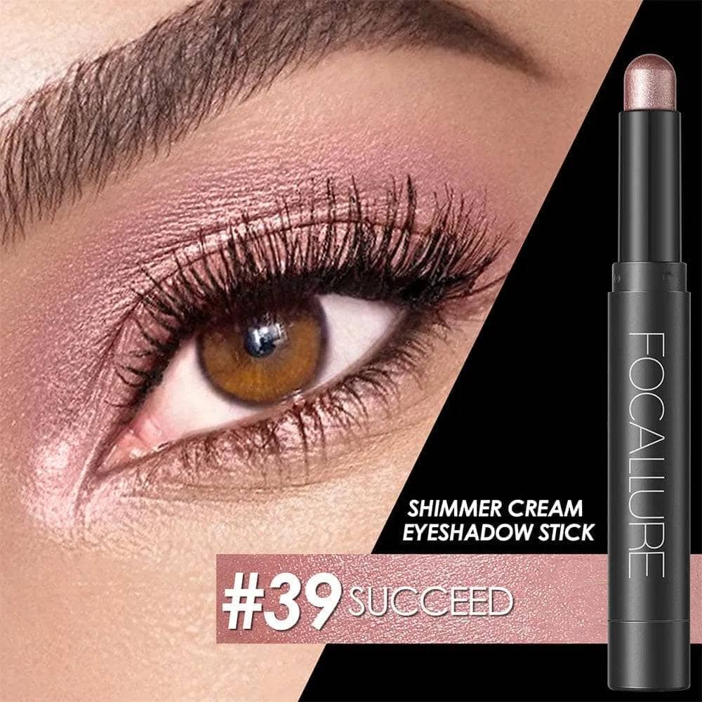 6pcs Shimmer Cream-Eyeshadow Stick Set #7-12 - Image 18