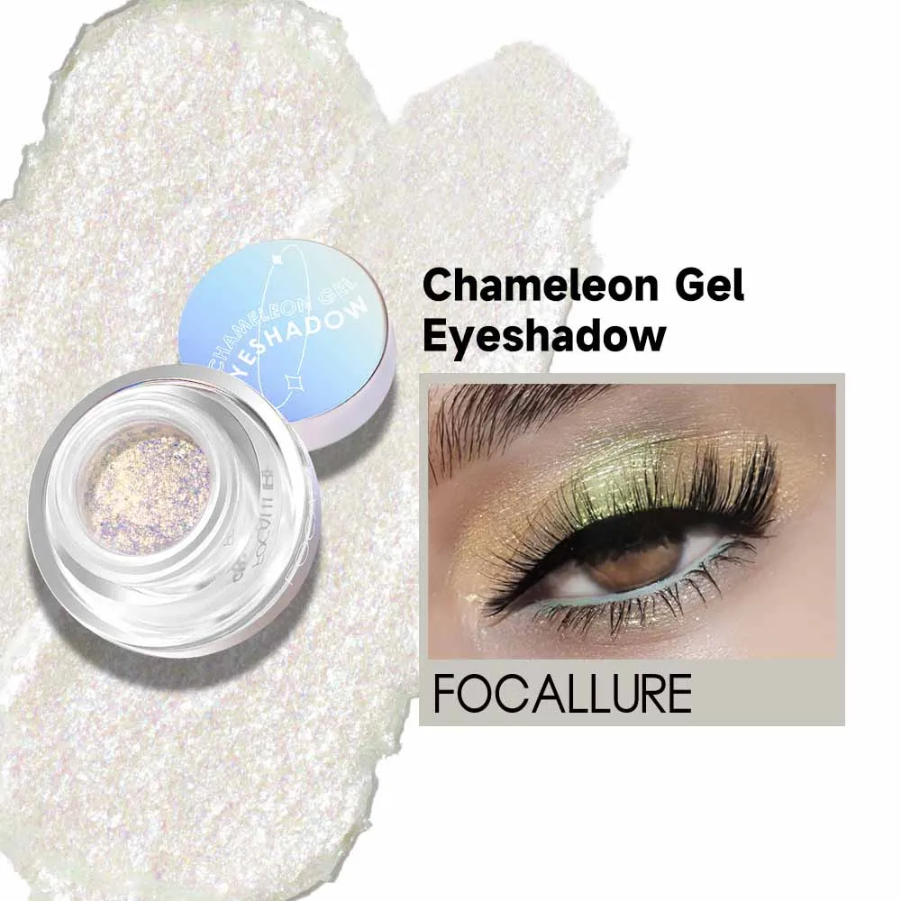 Multichrome Chameleon Gel Eyeshadow #02 UNICORN TEAR - Image 17