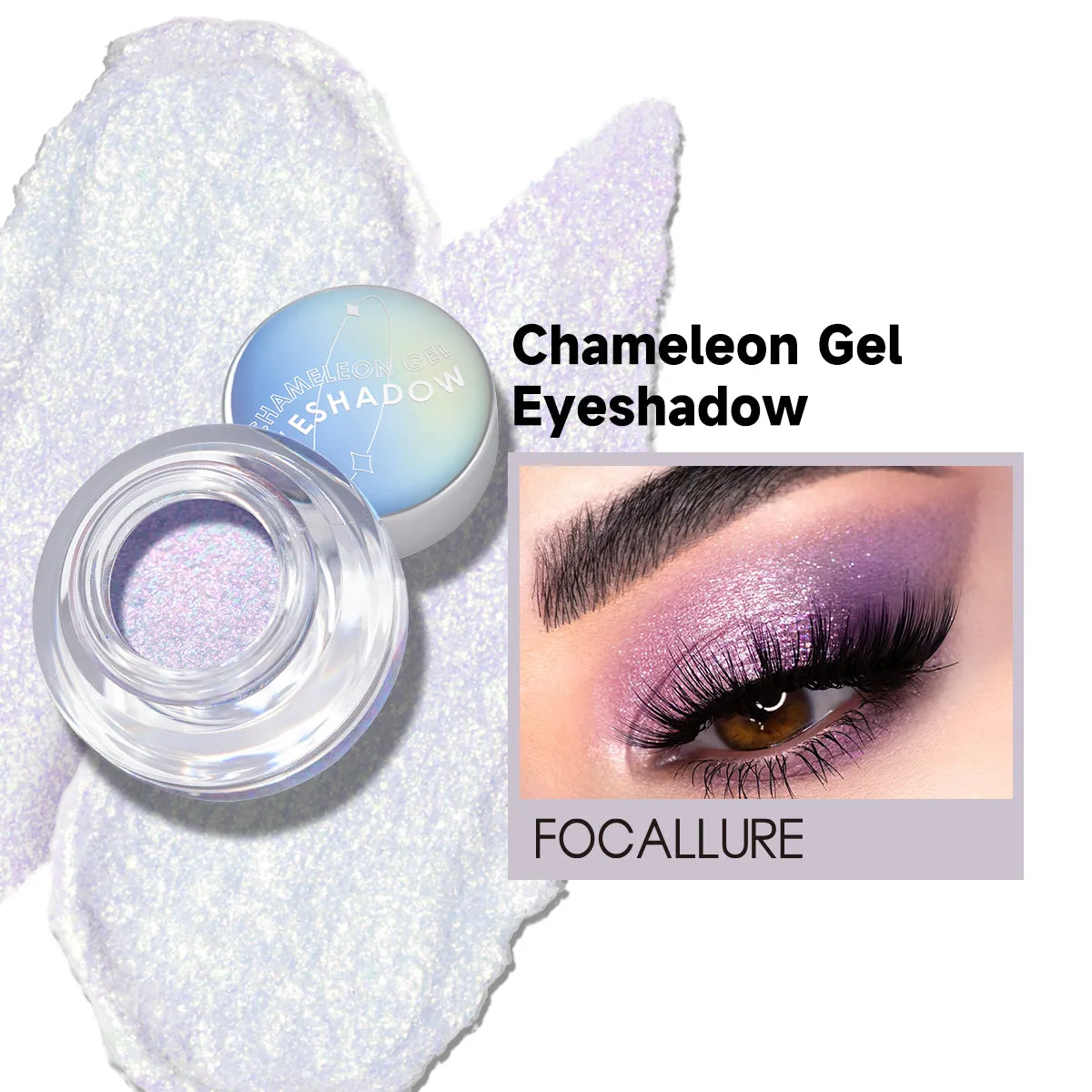 Multichrome Chameleon Gel Eyeshadow #02 UNICORN TEAR - Image 32
