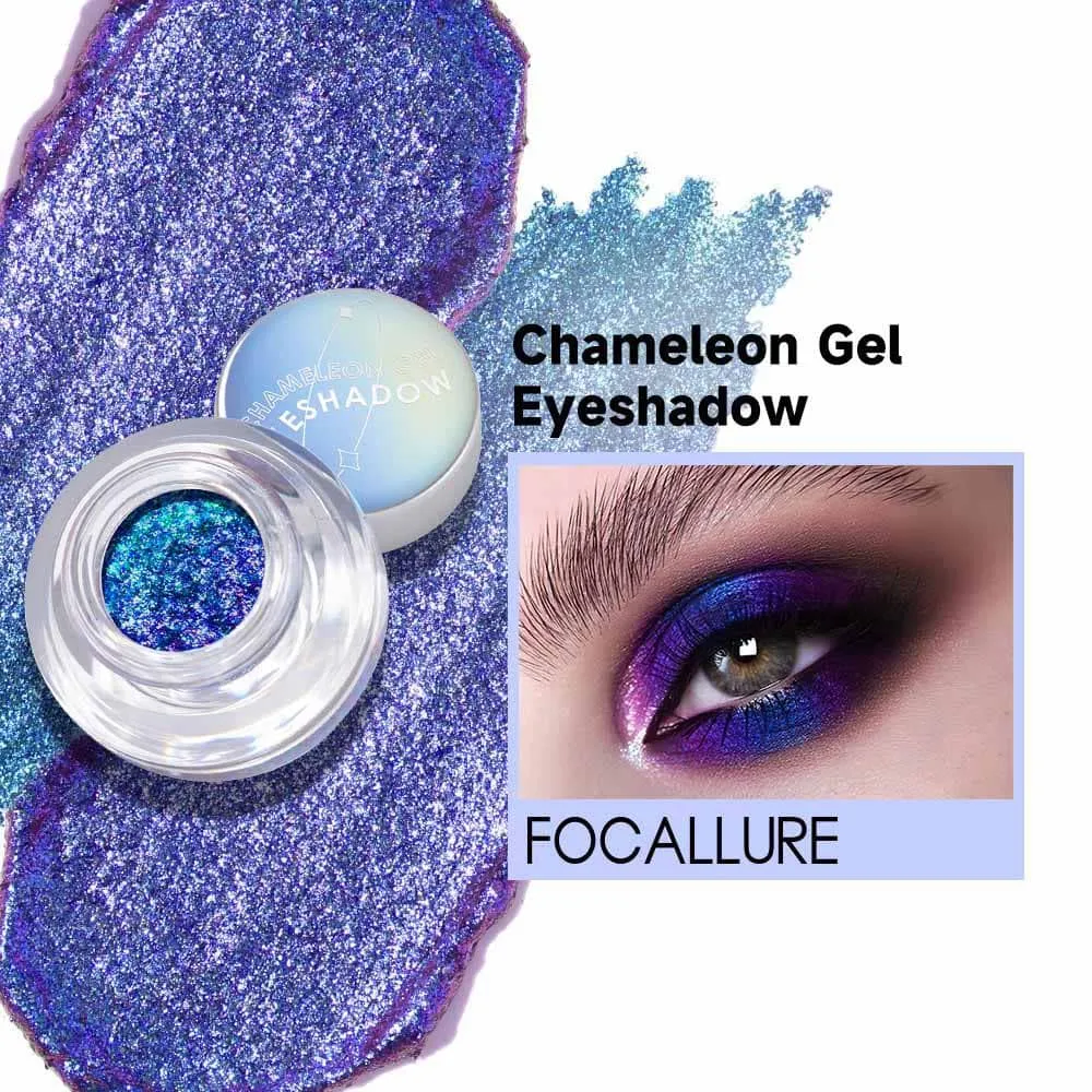Multichrome Chameleon Gel Eyeshadow #02 UNICORN TEAR - Image 42