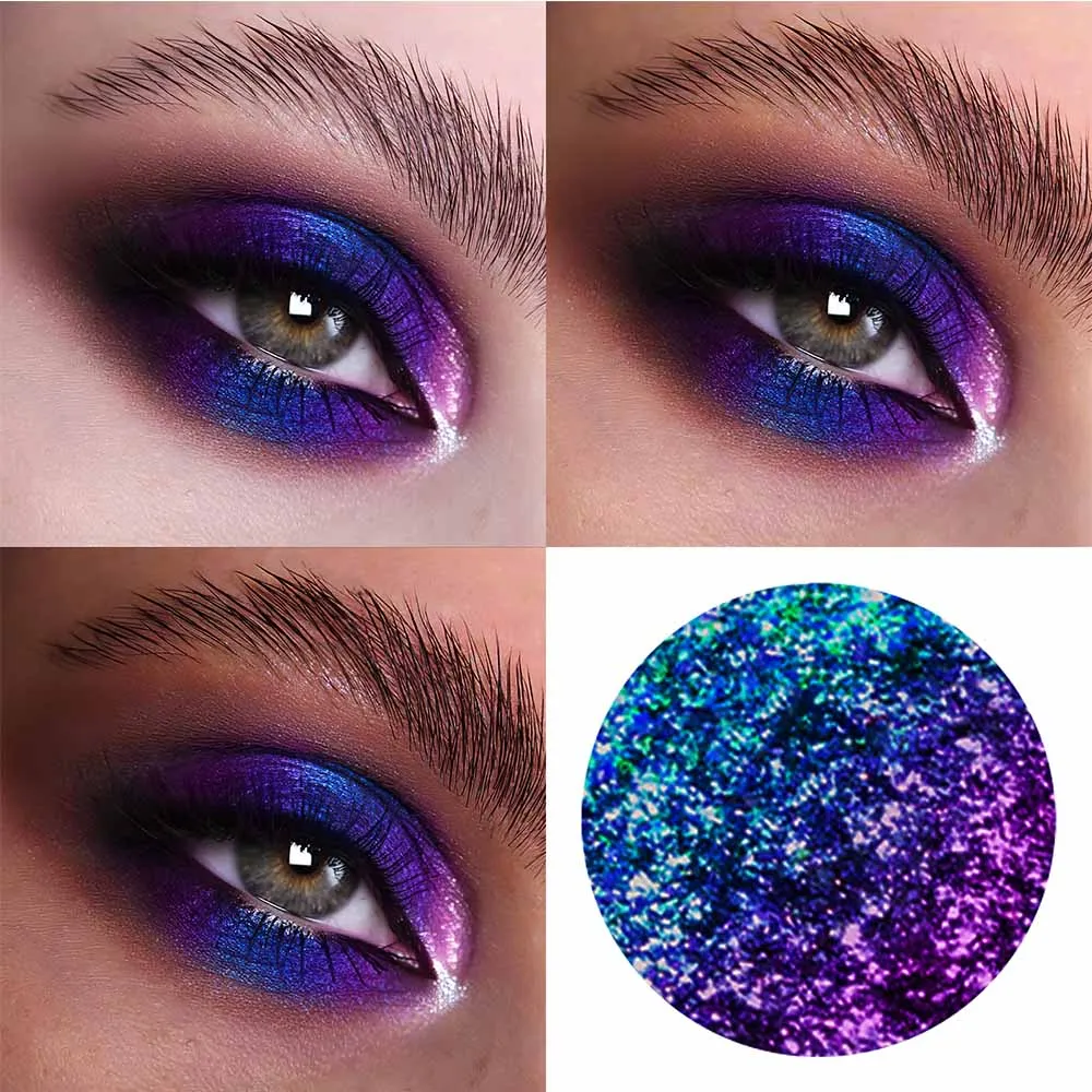 Multichrome Chameleon Gel Eyeshadow #02 UNICORN TEAR - Image 46