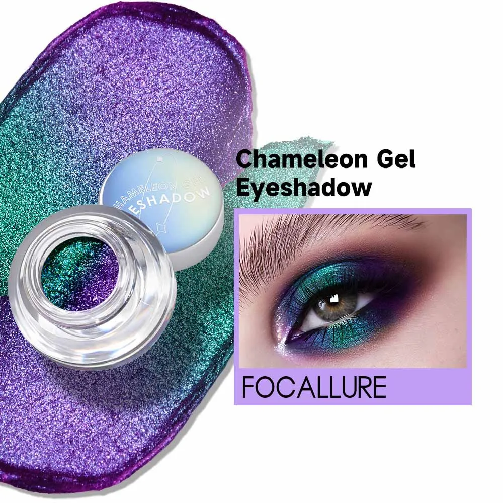 Multichrome Chameleon Gel Eyeshadow #02 UNICORN TEAR - Image 65